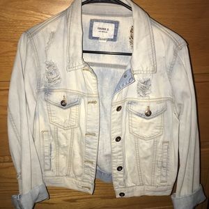 Light Wash Denim Jean Jacket